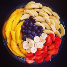 assiette de fruits